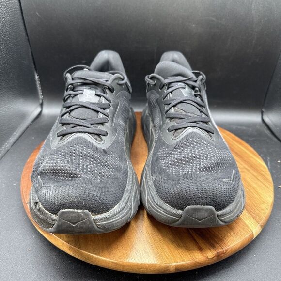 Hoka One One Arahi 7 Triple Black Mens Size 12 D Running Shoes 1147850BBLC main image 8
